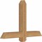 Ekena Millwork Eugene Smooth Timber Gable Bracket, Western Red Cedar, 36"W x 24"H x 3 1/2"D x 3 1/2"F, 16/12 Pitch GBW036X24X0404EUG00SWR - alternate 2